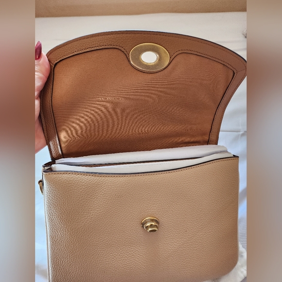 Coach Cassie Crossbody In Colorblock With Snakeskin Detail - Picture 10 of 16